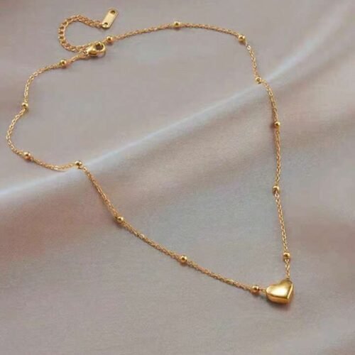 Dainty Heart Necklace 🤍✨