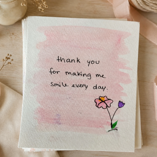 Everyday Smile Card😊🌸