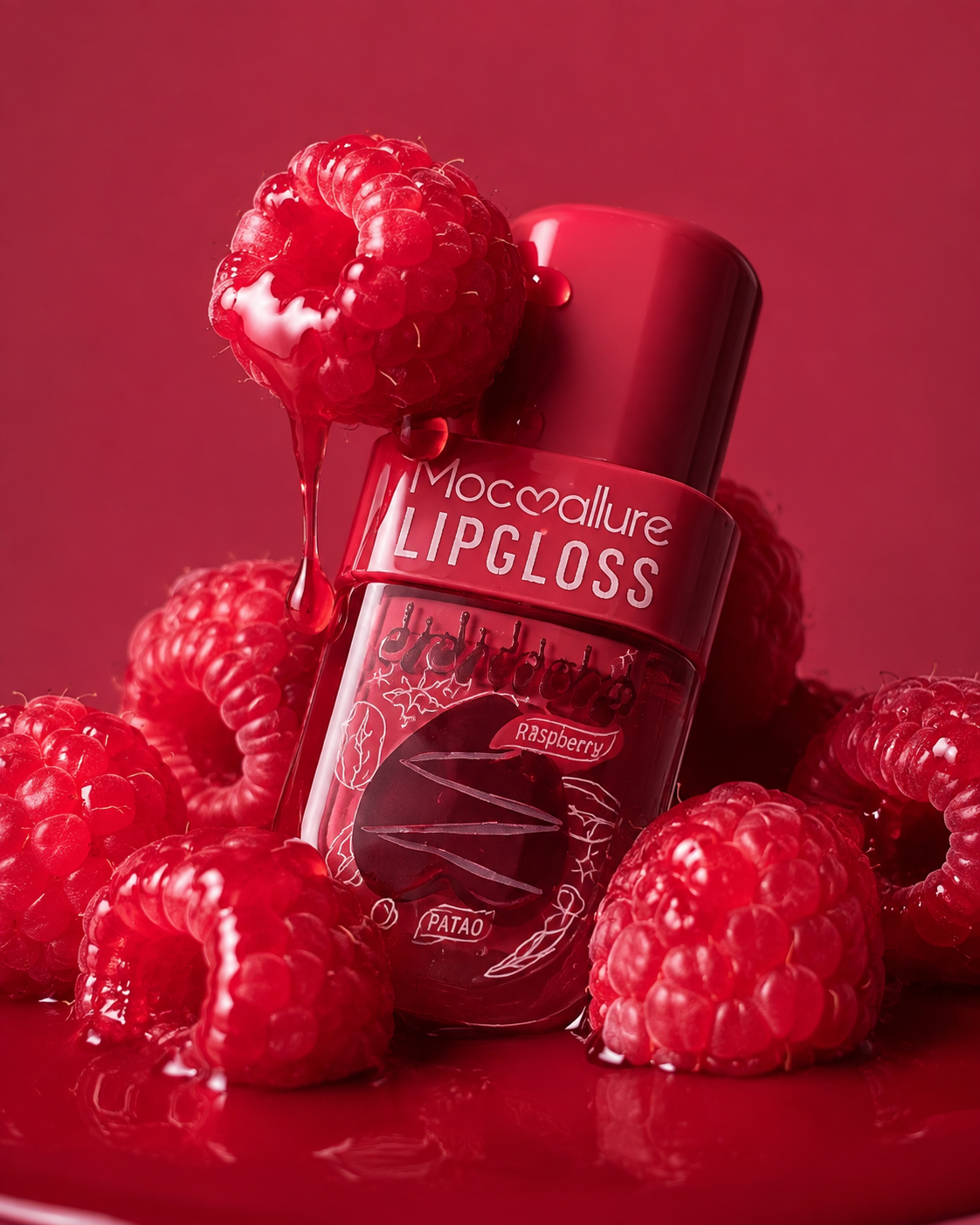 Raspberry Drip Lip Gloss ❤️🍓