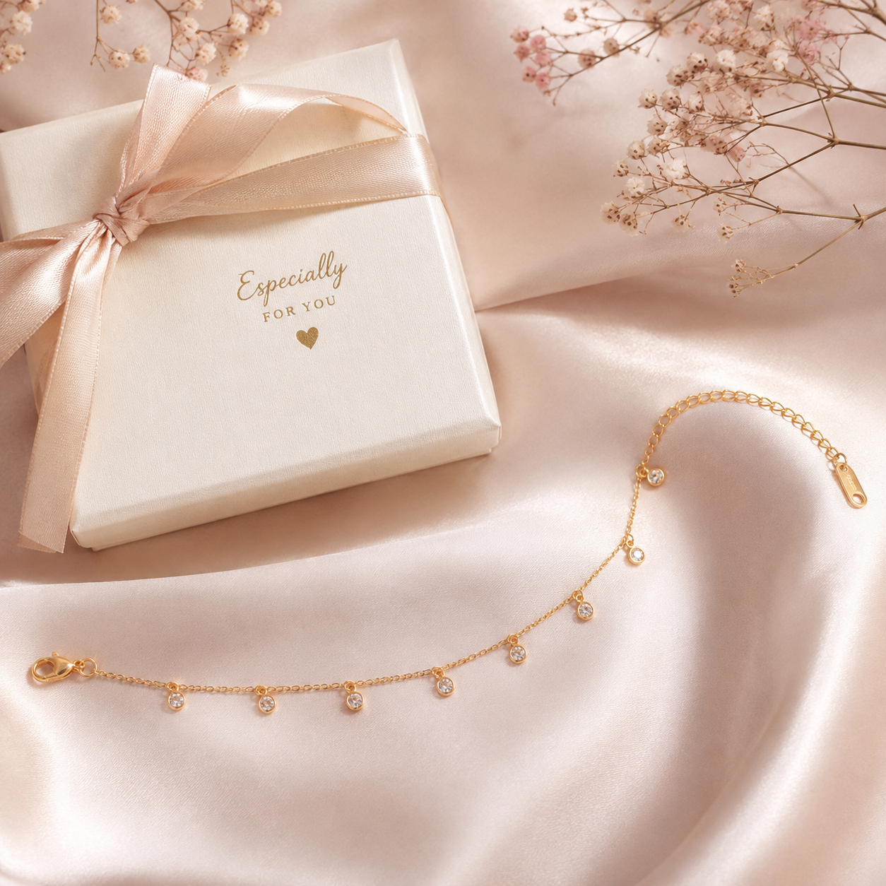 Golden Dewdrop Bracelet β¨π