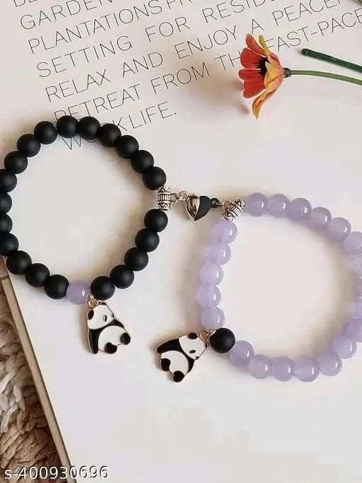 Panda Couple Bracelet Set πΌπ€π