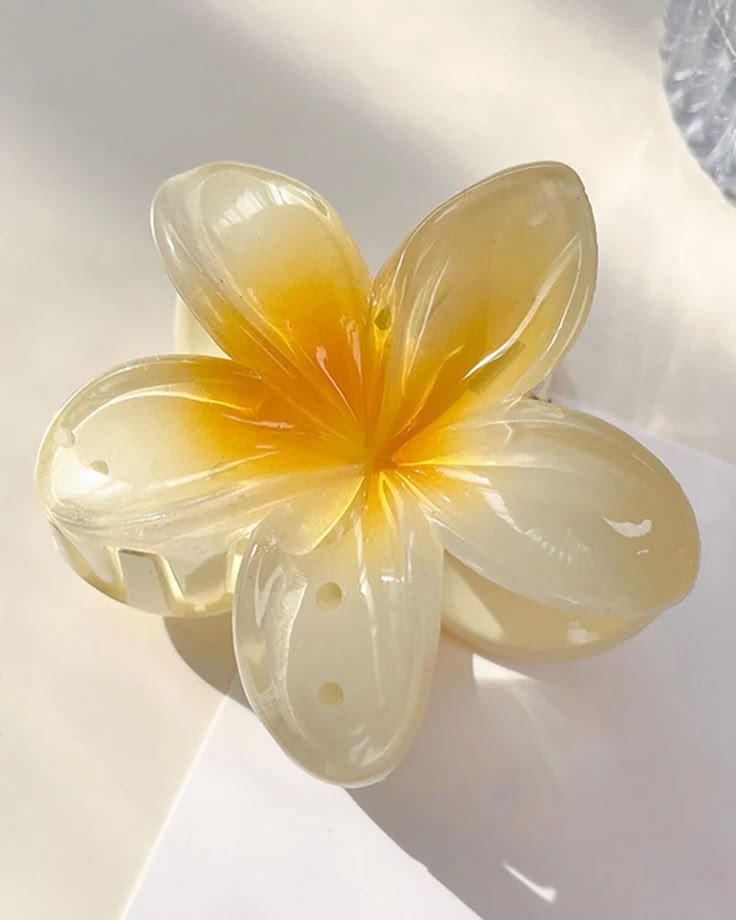 Golden Pearl Flower Claw Clip ππΌ
