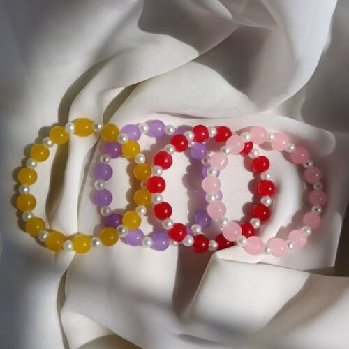 Pearl Pop Beaded Bracelet ✨🤍