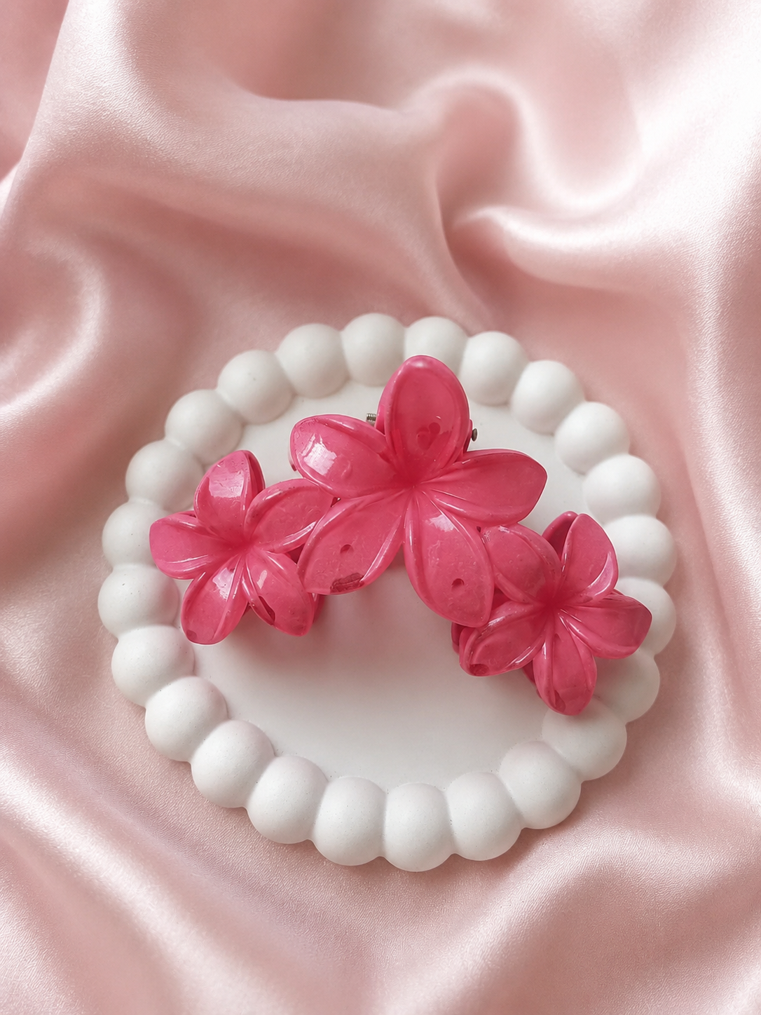Pretty Pink Blossom Hair Clip Set ππΊ