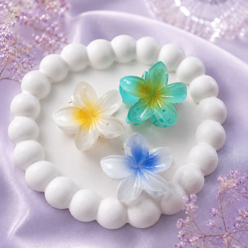Pastel Bloom Hair Clip Set 🌸🩵